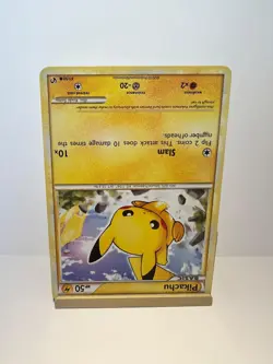 Pikachu 61/90 Common HGSS Undaunted Pokemon Moderately Played - Image 2