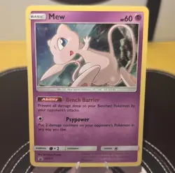 Pokemon Mew SM215 Holo Promo Basic Psychic 60 HP SM English - Image 1