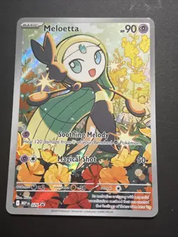 Pokemon TCG Meloetta 26 Black Star Promo Holo - Image 1