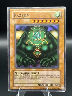 Kazejin - MRD-026 - HP/DMG - Super Rare - Unlimited - Yugioh - 1996 - Image 1