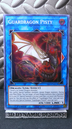 | Yugioh Guardragon Pisty SAST-EN052 Super Rare Savage Strike NM 🔥 | - Image 1