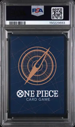 PSA 8 MONKEY.D.LUFFY 1ST ANNIVERSARY TOURNAMENT PROMO (P-037) One Piece Card - Image 2