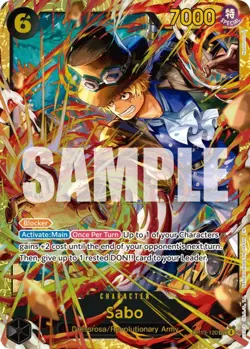 Sabo OP13-120 | Carrying On His Will SEC NM One Piece - Image 1