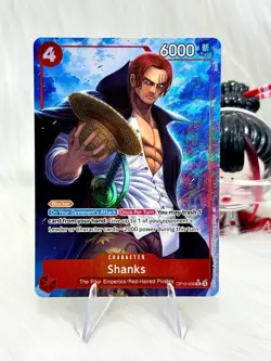 Shanks OP12-008 (Alt Art) English - Rare Legacy of the Master One Piece CCG NM/M - Image 1