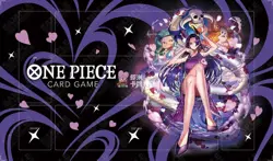 Boa Hancock One Piece Playmat With Zones OPCG CCG Trading Card Game Play Mat_G - Image 1