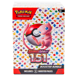 Pokemon TCG Scarlet & Violet 3.5 -151 Booster Bundle with 6 Booster Card Packs - Image 1