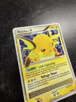 Raichu LV.X Ultra Rare Stormfront 99/100 Holo Pokemon Card TCG LP - Image 4