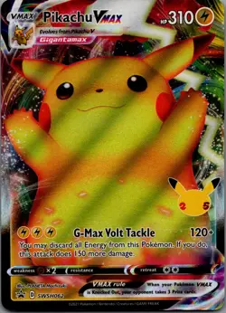 Pikachu VMAX - Promo SWSH: Sword & Shield Promo Cards SWSH062 NM - Image 1