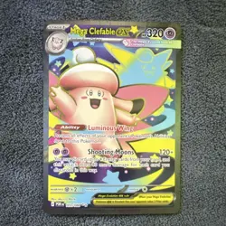 Mega Clefable EX 103/088 Full Art Holo Mega Evolution Pokemon Card TCG - Image 1