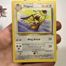 Pokemon TCG Pidgeot Rare Vintage Card 08/64 Jungle English Near Mint / LP - Image 1