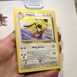 Pokemon TCG Pidgeot Rare Vintage Card 08/64 Jungle English Near Mint / LP - Image 2