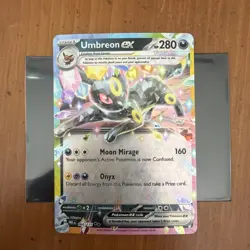 Umbreon ex 060/131 Sv: Prismatic Evolutions Double Rare Holo Pokemon Card TCG NM - Image 1
