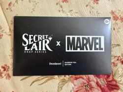 MTG Secret Lair Marvel Deadpool Rainbow Foil Sealed Pack - Image 2