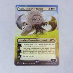 SLD Ajani, Mentor of Heroes (Borderless) Secret Lair Drop NonFoil MTG NM - Image 1