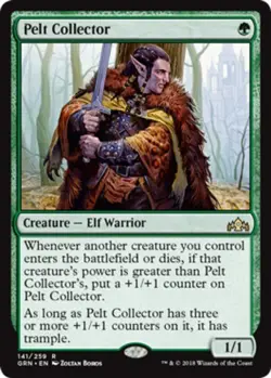 1 x Pelt Collector - Foil - Guilds of Ravnica - NM-Mint - MTG - Image 1