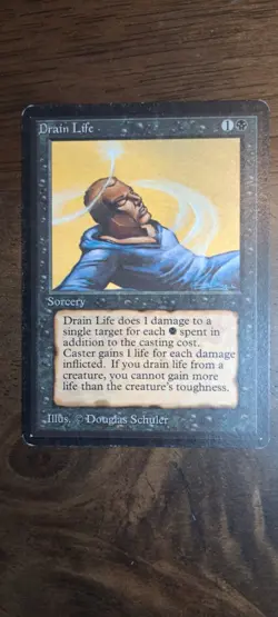 MTG Drain Life Beta - Image 1