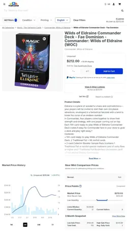 MTG FAE DOMINION PRECON - SLIGHTLY USED - SLEEVED IN DECK BOX - FOIL BASIC LANDS - Image 1