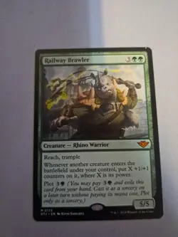 MTG: Railway Brawler (LP): Outlaws - Image 1