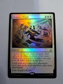 MTG: Avatar's Wrath (Foil) (LP): Avatar: The Last Airbender - Image 1