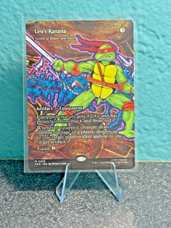 Leo's Katana MTG (Borderless) 0018 PZA Teenage Mutant Ninja Turtles - Image 1