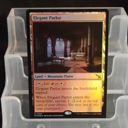Magic: The Gathering Elegant Parlor Rare Land Foil 260 Murders at Karlov Manor - Image 1