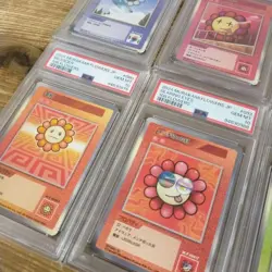 108 Flowers Takashi Murakami Collectible Trading Card Japanese 12 Card PSA 10 - Image 4