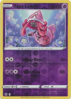 Tapu Lele 64/159 Reverse Holo | Crown Zenith | Pokemon Card - Image 1