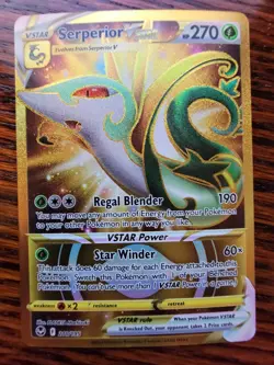 Pokemon - Serperior VSTAR - 210/195 - Secret Rare - Silver Tempest - NM/M - Image 1
