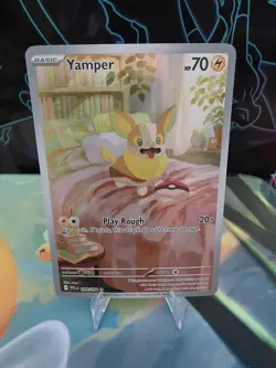 Yamper - 099/094 - Illustration Rare - Phantasmal Flames - Holo - NM/M - PFL - Image 1