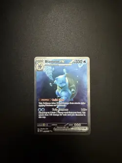 Pokemon TCG Blastoise ex 200/165 Scarlet & Violet 151 Special Illustration Rare… - Image 1
