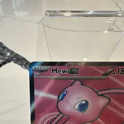 Pokemon Mew ex 193/165 Sv: Scarlet & Violet 151 Ultra Rare Full Art NM - Image 2