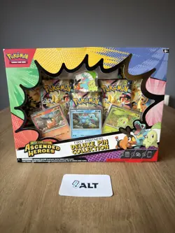 Pokemon TCG Ascended Heroes First Partner Deluxe Pin Collection SEALED - Image 1