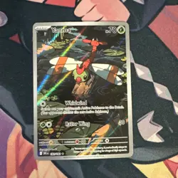 Pokemon 2025 SV Destined Rivals Yanma 183/182 Illustration Rare Near Mint - Image 1