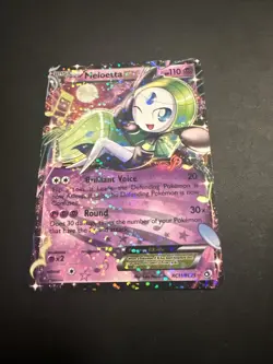 Meloetta EX RC11/RC25 Legendary Treasures Radiant Collection Pokemon Card LP - Image 1