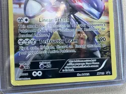 Pokemon TCG Genesect XY119 Black Star Promo Holo Foil Full Art Card LP, NOT NM! - Image 3