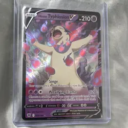 Pokemon Hisuian Typhlosion V Ultra Rare Holo Astral Radiance 053/189 210 HP - Image 1