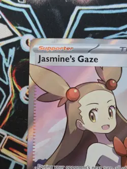 Pokemon TCG Jasmine's Gaze 233/191 Full Art Holo Trainer Surging Sparks NM/M - Image 3