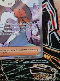 Pokemon TCG Jasmine's Gaze 233/191 Full Art Holo Trainer Surging Sparks NM/M - Image 5