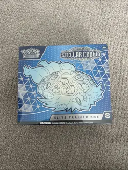 Pokemon TCG Stellar Crown Elite Trainer Box Factory Sealed - Image 1