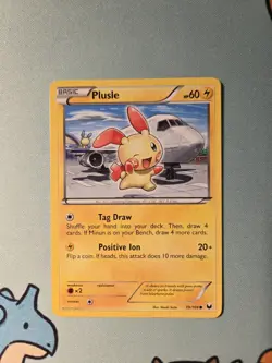 [NM] Plusle - 39/108 Common Dark Explorers Pokemon - Image 1