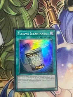 INSTANT FUSION SUPER RARE ITALIAN AP08-EN010 IT010 NEAR MINT YUGIOH - Image 1