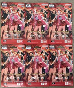 One Piece EB-03 Heroines Lot of 6 Sealed Booster Packs - Image 1