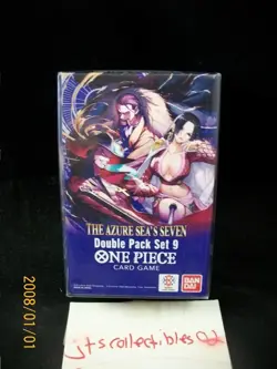 One Piece The Azure Sea's Seven Double Pack Set 9 OP14 DP-09 English TCG Sealed - Image 1
