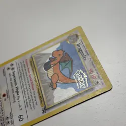 Dragonite #5 Pokemon WOTC Wizards Black Star Promo Kids WB First Movie Card MP - Image 5