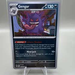 2026 Pokemon 9 Card Lot Gengar Holo Rocket Crobat ex Telepathic Energy ME03 M2a - Image 1