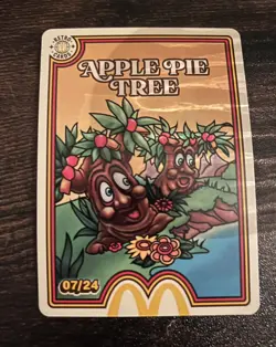 Apple Pie Tree 07/24 Mcdonalds TCG Trading Cards 2026 UnRedeemed card - Image 1