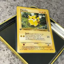 ‘99 1st Edition Pikachu 60/64 LP 🔥 | WOTC Vintage BEAUTY | Pokemon TCG Card - Image 1