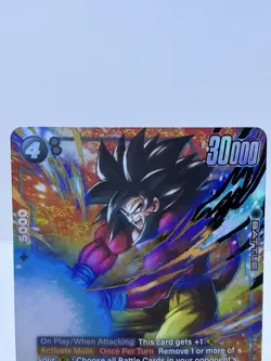 Son Goku : GT FB09-100 SR Alternate Art Dual Evolution Dragon Ball Card - Image 3