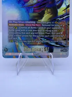 Son Goku : GT FB09-100 SR Alternate Art Dual Evolution Dragon Ball Card - Image 4