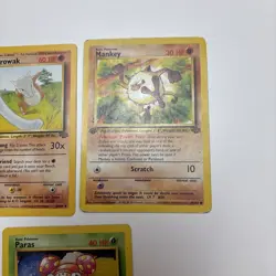 1999 Pokemon 1st Edition Jungle Card Lot 7 Common Uncommon Cards WOTC LP MP - Image 5